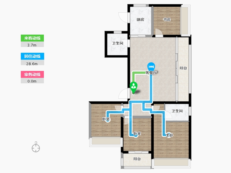 浙江省-温州市-学院十一峯-114.25-户型库-动静线