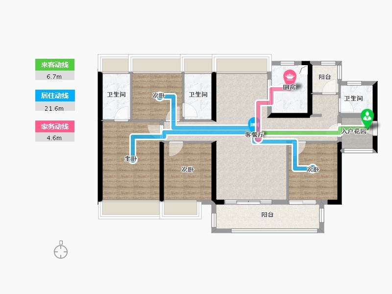 广东省-广州市-万科城市之光-109.58-户型库-动静线