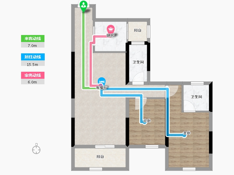 广西壮族自治区-河池市-宜州天地-81.88-户型库-动静线