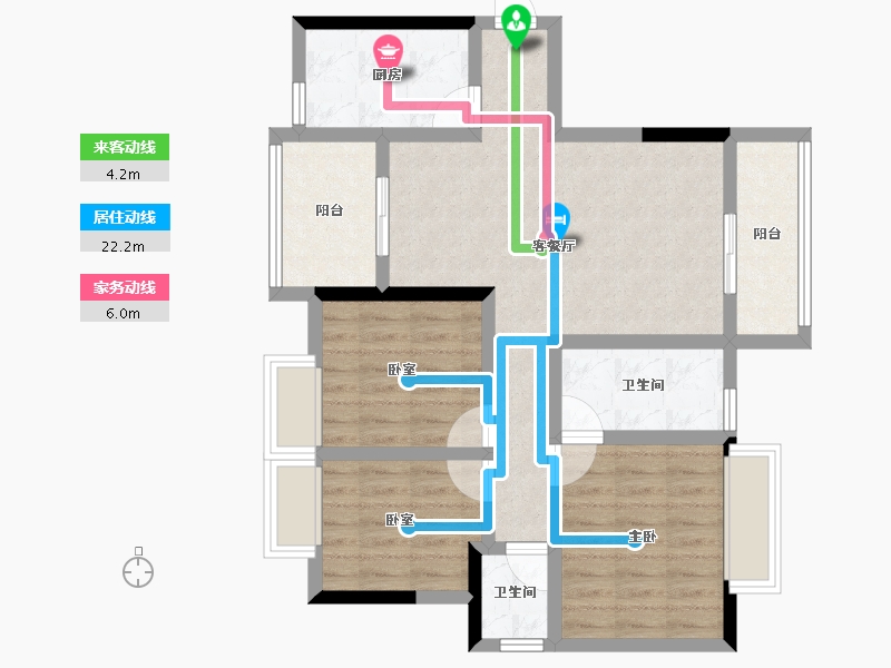 四川省-成都市-西江河畔-78.13-户型库-动静线