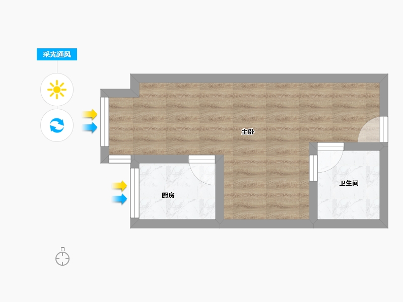 河南省-郑州市-泰和新苑-28.00-户型库-采光通风