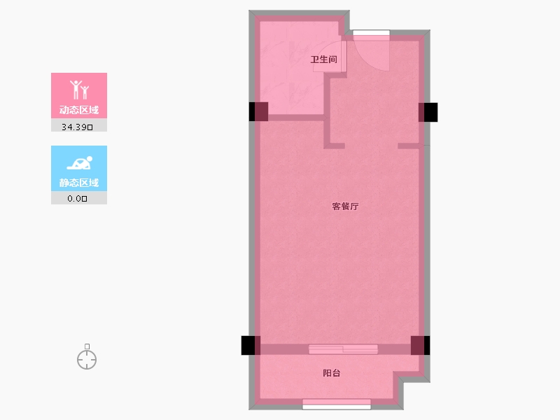 浙江省-金华市-双溪源藏珑-30.40-户型库-动静分区