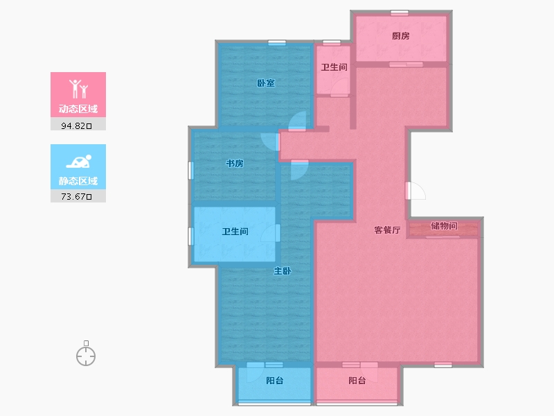 河北省-石家庄市-国宅澜悦府-150.40-户型库-动静分区