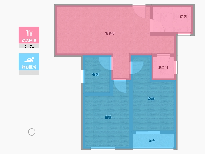 河南省-郑州市-嘉业·嘉境上品-71.21-户型库-动静分区