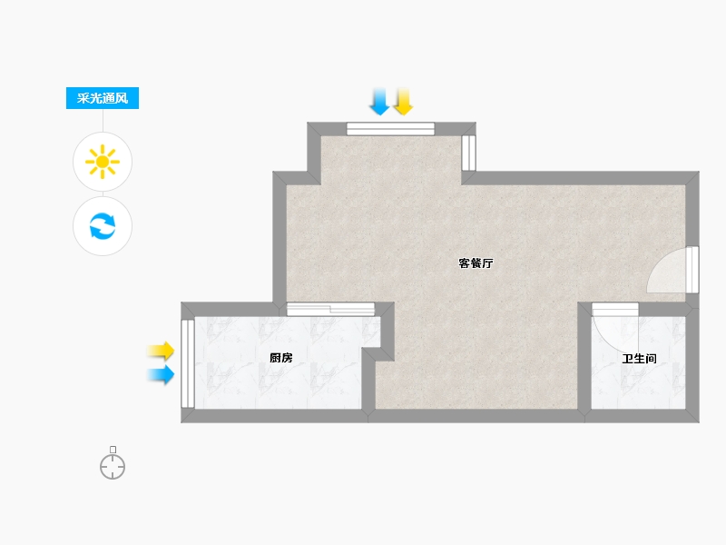 河南省-郑州市-泰和新苑-36.00-户型库-采光通风