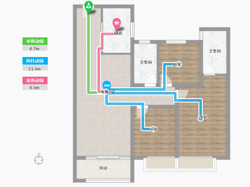 山东省-济南市-高铁熙水台-92.54-户型库-动静线