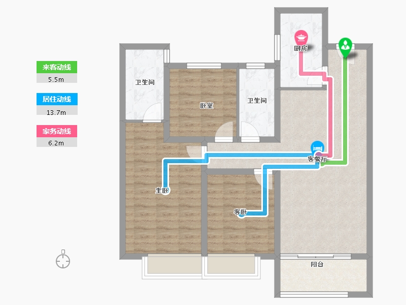 山东省-济南市-高铁熙水台-89.99-户型库-动静线