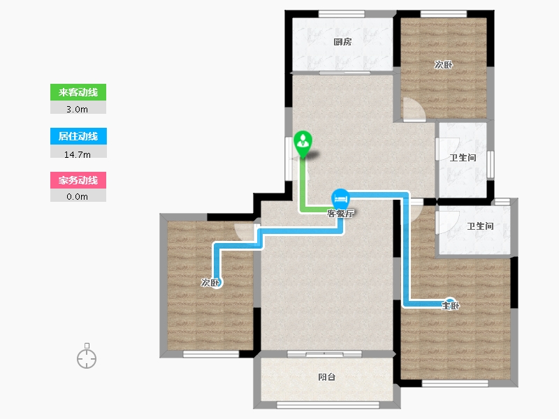 河南省-郑州市-正商宜家源-108.04-户型库-动静线