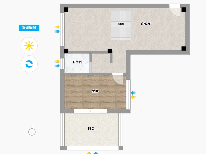 四川省-成都市-山那边水映汀洲-35.99-户型库-采光通风