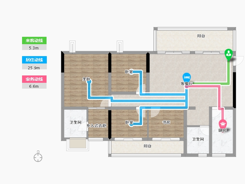 四川省-成都市-人居梧桐屿-114.40-户型库-动静线