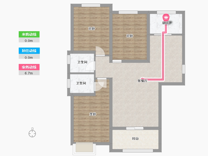 湖北省-随州市-天湖马德里-99.00-户型库-动静线