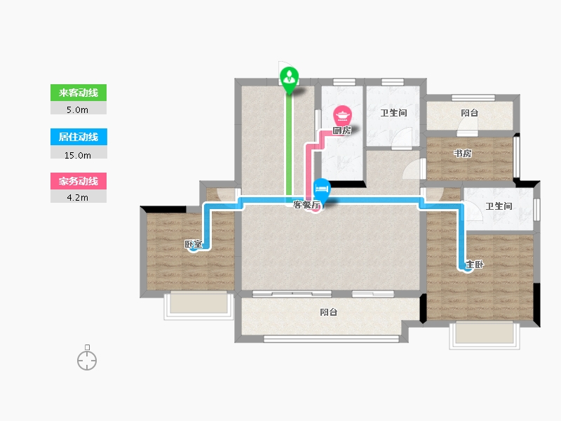 四川省-成都市-新城悦隽盛世-100.00-户型库-动静线