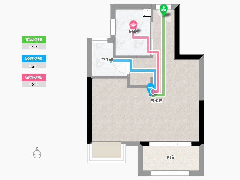 福建省-漳州市-招商兰溪谷二期-34.41-户型库-动静线