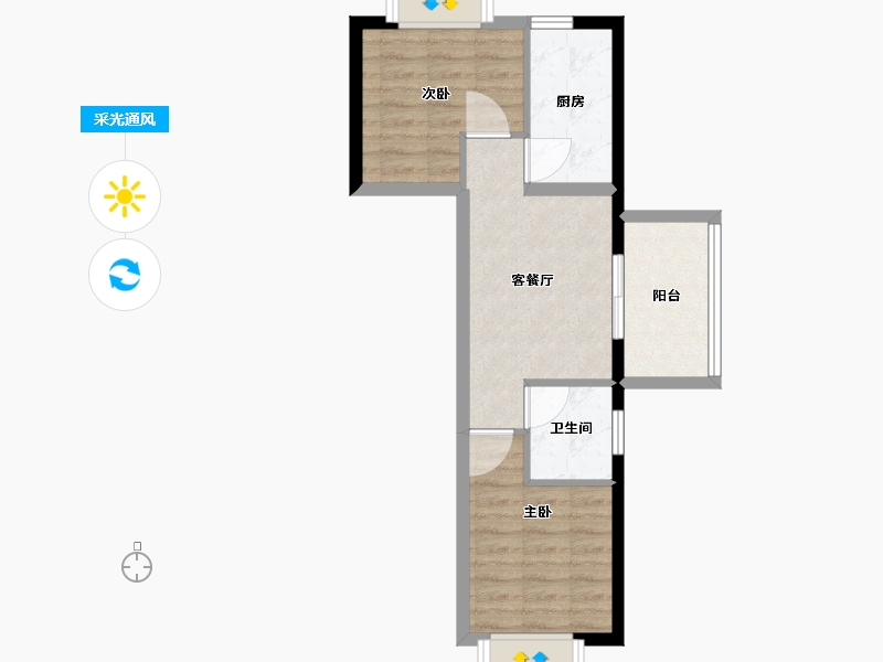 福建省-福州市-天福渔夫岛-47.00-户型库-采光通风