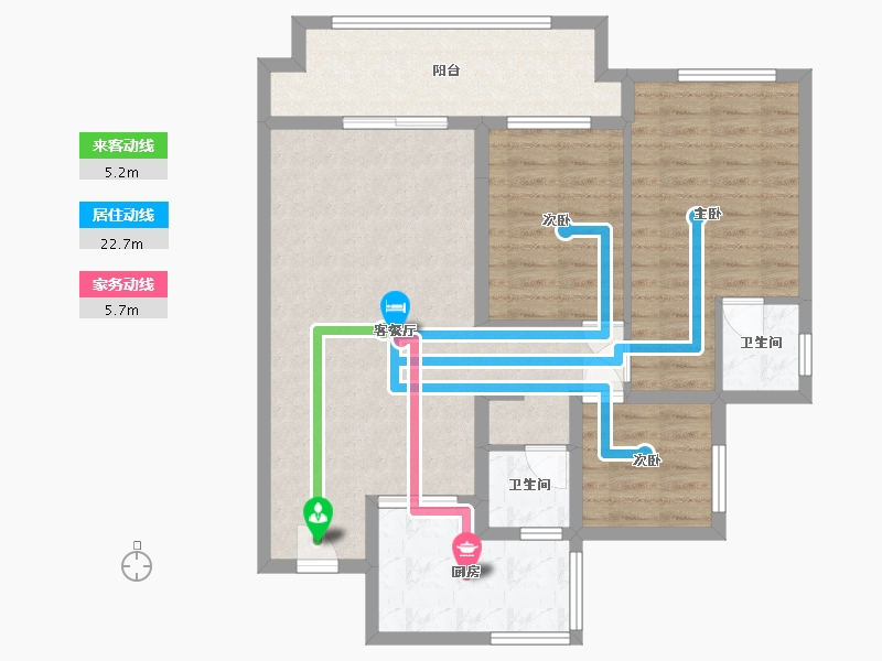 贵州省-贵阳市-保利大国璟-102.00-户型库-动静线