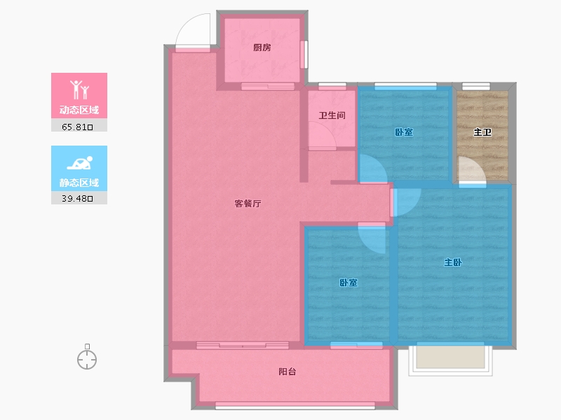 山东省-菏泽市-明德府-100.00-户型库-动静分区