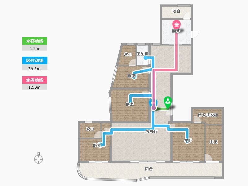 广东省-深圳市-保利青谷-201.60-户型库-动静线