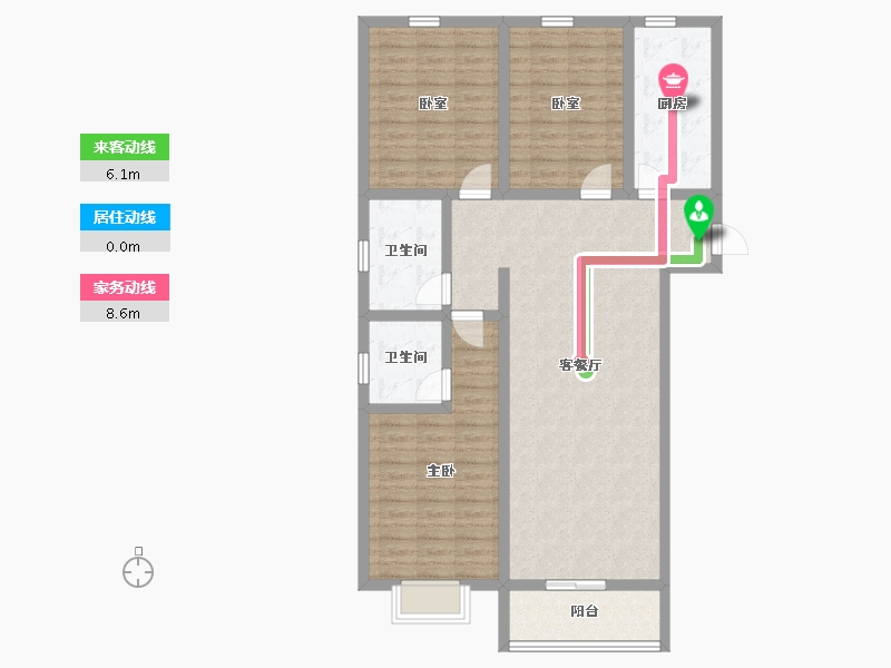 河北省-石家庄市-国宅澜悦府-108.00-户型库-动静线