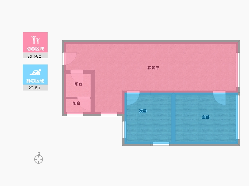 江西省-南昌市-华南城西站悦城-55.39-户型库-动静分区