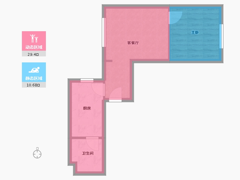 重庆-重庆市-双宏苑-41.00-户型库-动静分区