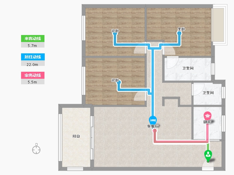 福建省-南平市-文华郡府-94.00-户型库-动静线