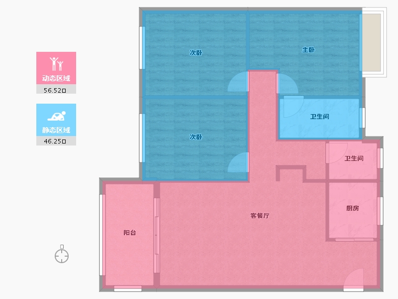 福建省-南平市-文华郡府-94.00-户型库-动静分区