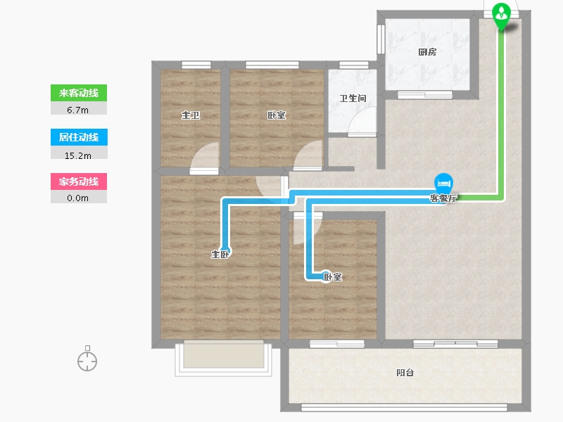 山东省-菏泽市-明德府-100.80-户型库-动静线