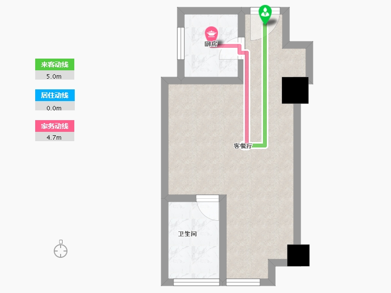 陕西省-西安市-温泉花园2期-36.94-户型库-动静线