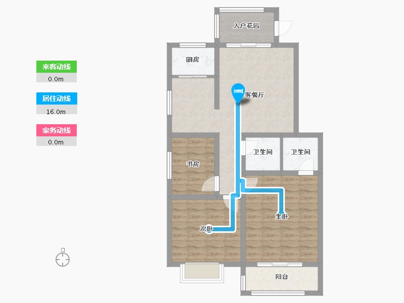 山东省-菏泽市-翡翠城-95.00-户型库-动静线