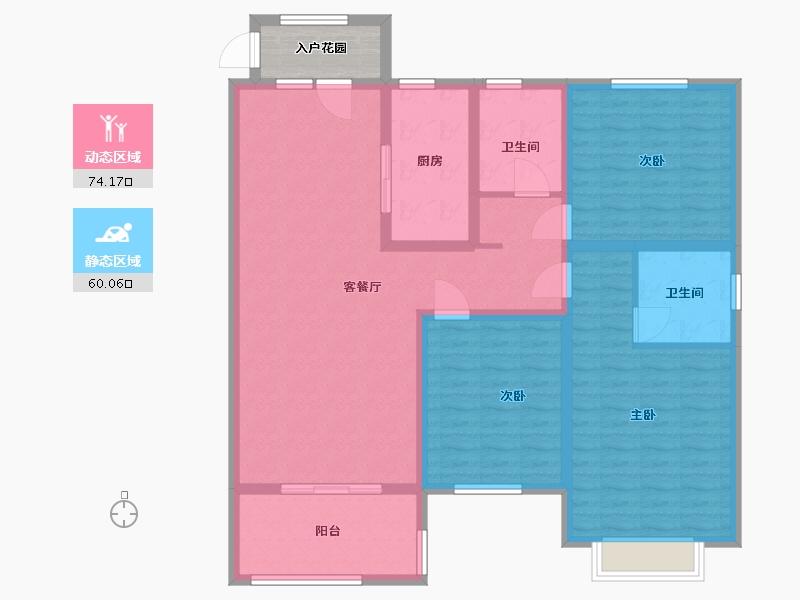 山东省-聊城市-星光·城市广场-125.00-户型库-动静分区