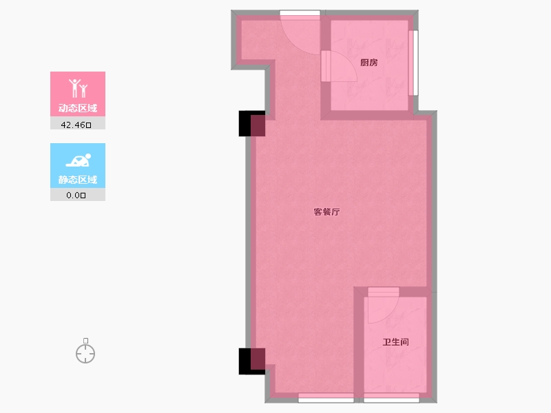 陕西省-西安市-温泉花园2期-37.23-户型库-动静分区