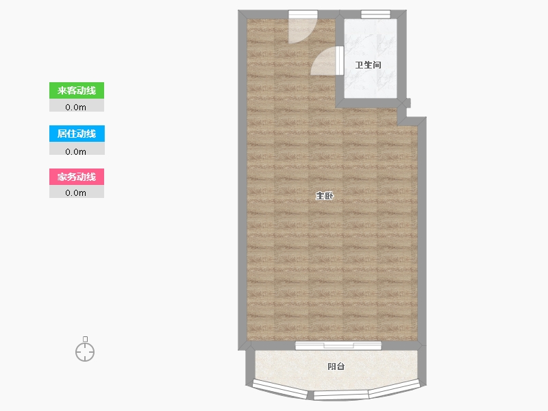 重庆-重庆市-中核鹅岭6号-47.99-户型库-动静线