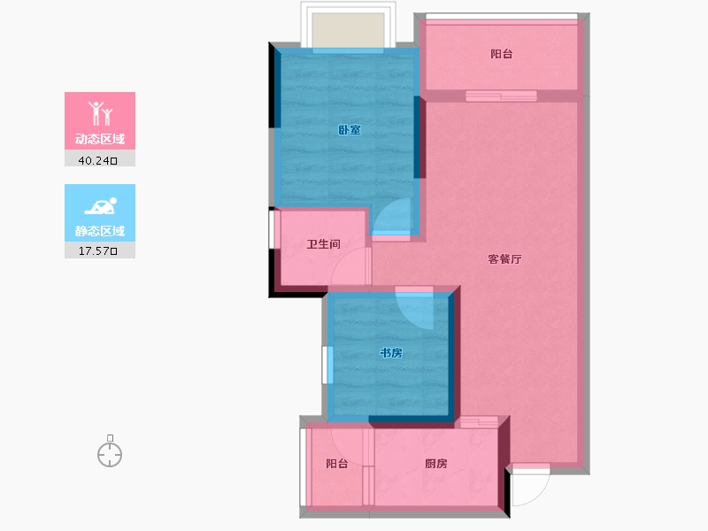 四川省-达州市-科华和润府—期-50.23-户型库-动静分区