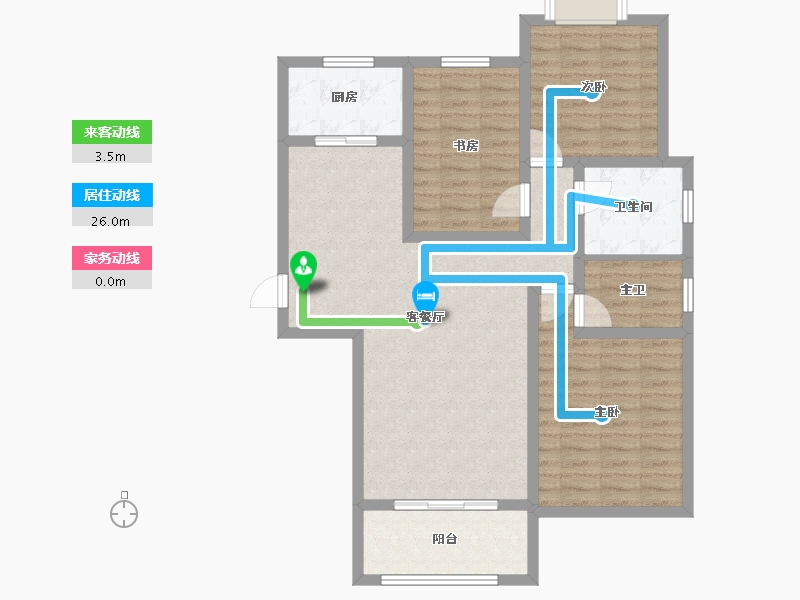 江西省-景德镇市-嘉和迎宾城-94.30-户型库-动静线