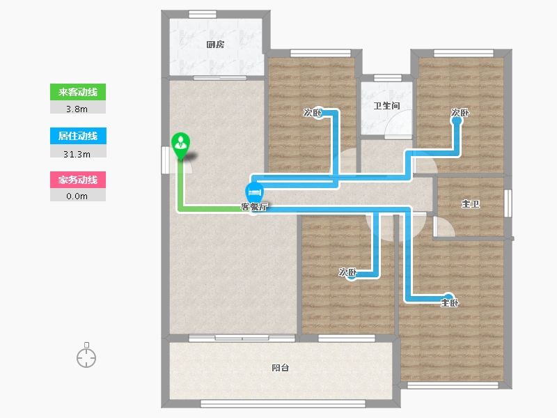 江西省-景德镇市-嘉和迎宾城-113.33-户型库-动静线