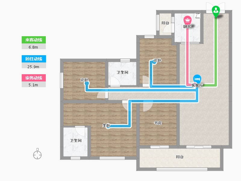 云南省-昆明市-乡鸭湖-121.34-户型库-动静线