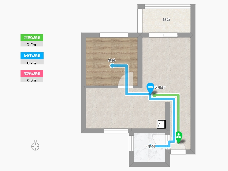 福建省-福州市-中建·岳前雅居-48.00-户型库-动静线