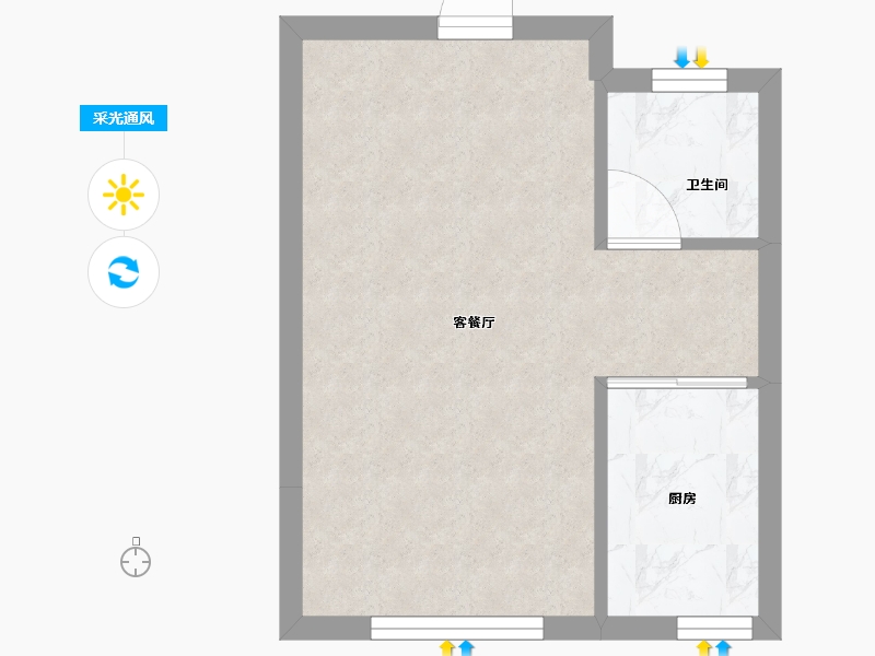 广西壮族自治区-桂林市-桂林观云小镇-28.50-户型库-采光通风