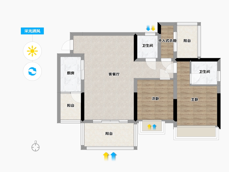 四川省-达州市-临江府-78.00-户型库-采光通风