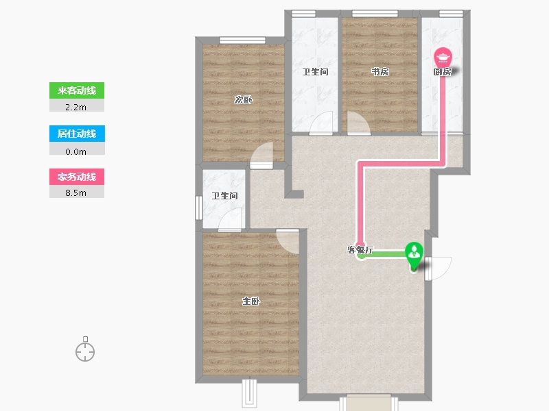 河北省-保定市-中建玖居匠心阁-92.15-户型库-动静线