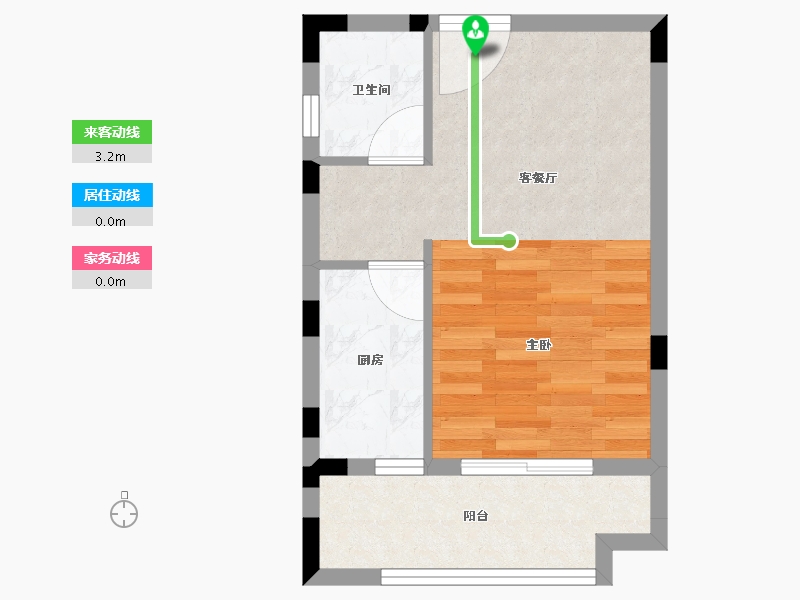 湖北省-荆门市-象山雲邸-37.60-户型库-动静线