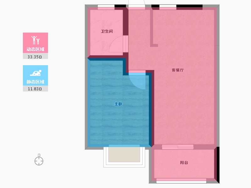 广西壮族自治区-北海市-恒海居-39.64-户型库-动静分区