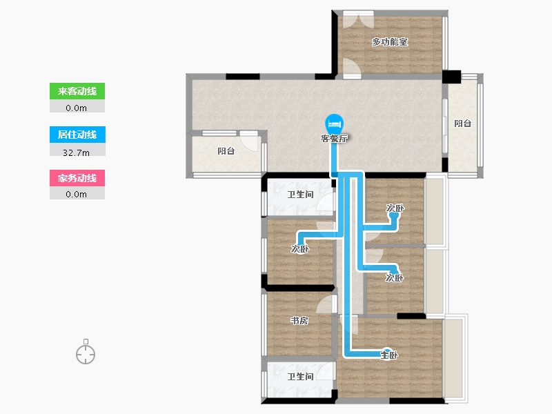 广西壮族自治区-柳州市-桂泰商业广场-151.00-户型库-动静线