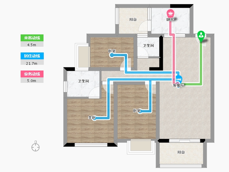 四川省-成都市-西江河畔-81.72-户型库-动静线