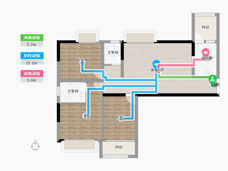 四川省-成都市-西江河畔-84.29-户型库-动静线