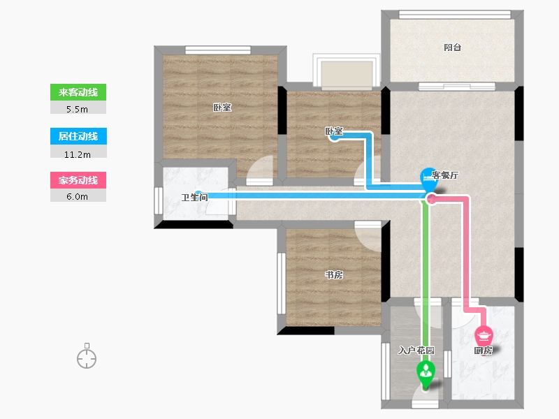 四川省-成都市-西江河畔-73.99-户型库-动静线