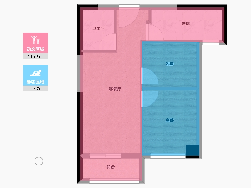 广东省-深圳市-中房翰林门-40.71-户型库-动静分区