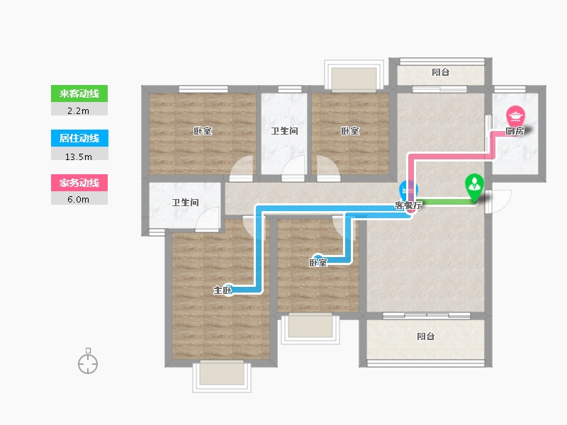 江西省-九江市-瑞昌奧园广场-94.38-户型库-动静线