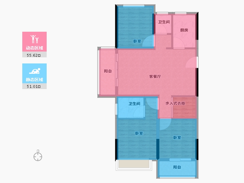 河南省-郑州市-均和·中棠府-96.01-户型库-动静分区