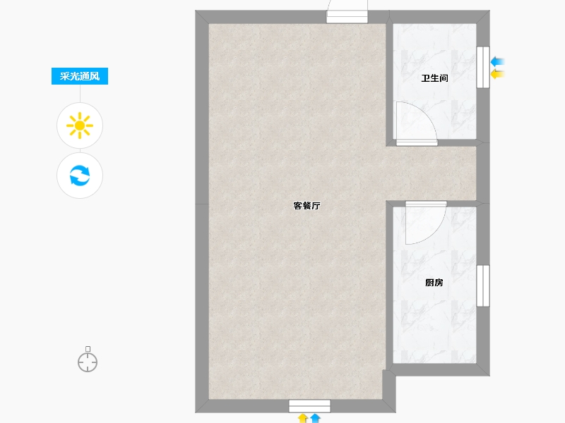 内蒙古自治区-赤峰市-百合苑系和苑熙苑-35.54-户型库-采光通风